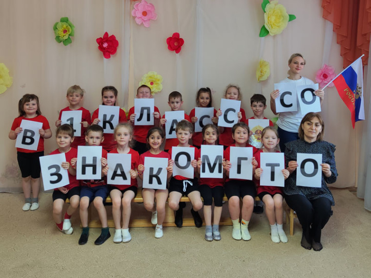 3 апреля в стенах дошкольного образовательного учреждения «Аленушка» прошла акция "В первый класс со знаком ГТО".